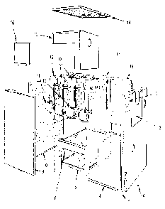 Part Location Diagram of 731-00-1170 Kenmore Blwr cvr plt