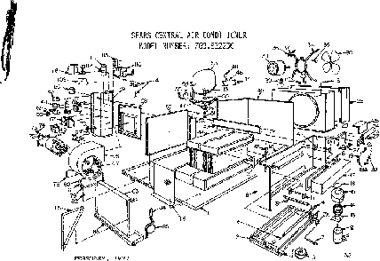 Functional replacement parts Diagram and Parts List for 769812230  Kenmore Air Conditioner