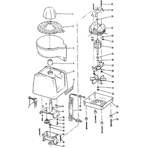 Part Location Diagram of 602302 Kenmore Housing