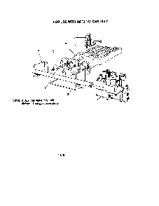 Gas burners/manifold parts Diagram and Parts List for 229960290  Kenmore Water Heater