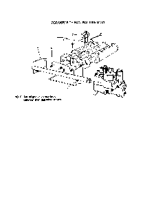 Natural gas burners/manifold parts Diagram and Parts List for 229960161  Kenmore Water Heater