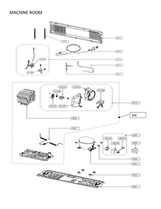 Part Location Diagram of 4019H09031 Kenmore Special washer comp