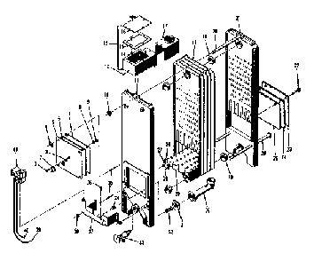 Burners and manifolds Diagram and Parts List for 22996226  Kenmore Water Heater