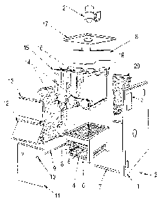 Part Location Diagram of 425-00-675 Kenmore Drft divtr