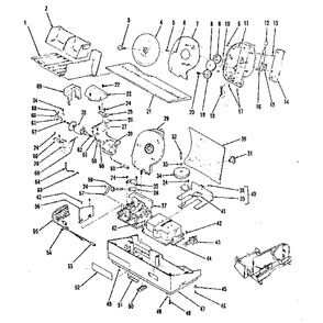 Replacement Parts Diagram and Parts List for 4779  Kenmore Miscellaneous