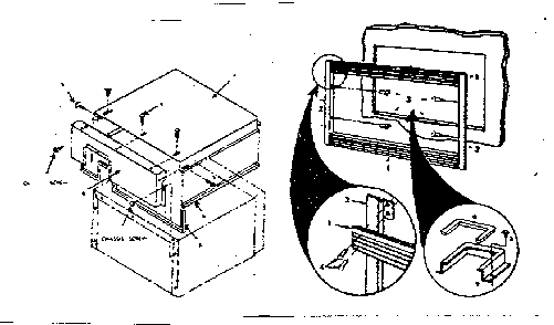 Part Location Diagram of 3008 Kenmore Bottom duct