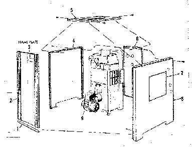 Part Location Diagram of 78728 Kenmore Burner oil