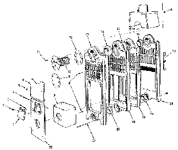 Combustion chamber and flue collector Diagram and Parts List for 229942351  Kenmore Water Heater