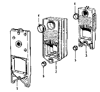 Boiler sections Diagram and Parts List for 229127  Kenmore Water Heater