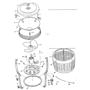 Part Location Diagram of 205003 Whirlpool CONTROL PANEL