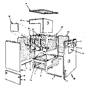Non-functional replacement parts Diagram and Parts List for 229964440  Kenmore Water Heater