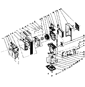 Dehumidifier Diagram and Parts List for 40752701210  Kenmore Dehumidifier