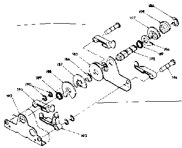 Part Location Diagram of 503230 Kenmore Shaft support