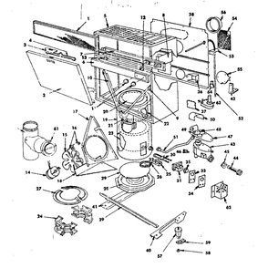 Part Location Diagram of Y-12400 Kenmore Speed Nut