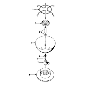 Unit Parts Diagram and Parts List for 920727780  Kenmore Range