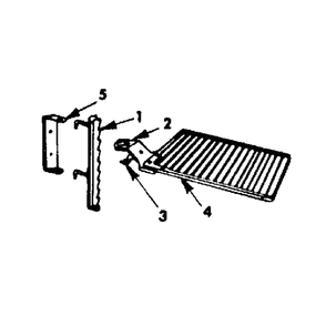 Cast Iron Barbecue Grid - No. 42-84019 Diagram and Parts List for 14384520  Kenmore Fireplace & Insert