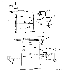 Part Location Diagram of 387.9213 Kenmore Sensing element