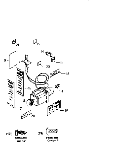 Part Location Diagram of 00403899 Kenmore Screw
