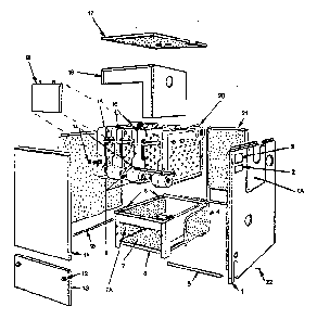 Non-functional replacement parts Diagram and Parts List for 229964142  Kenmore Water Heater