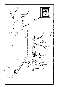 Boiler controls Diagram and Parts List for 229962490  Kenmore Water Heater
