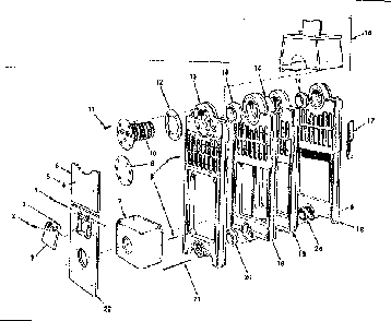 Part Location Diagram of 13-112 Kenmore Inter sec
