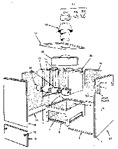 Part Location Diagram of 604637 Kenmore Plate drive