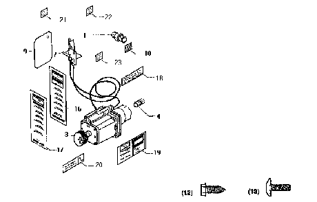 Replacement parts Diagram and Parts List for 920510LP  Kenmore Air Conditioner