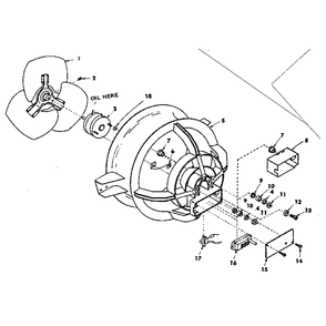 Functional Replacement Parts Diagram and Parts List for 758648341  Kenmore Bath & Ventilation Fan