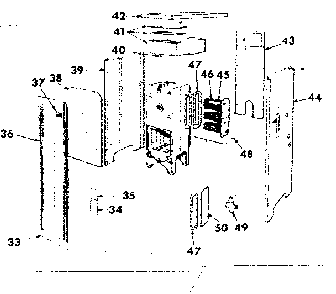 Jacket parts and accessories Diagram and Parts List for 22996338  Kenmore Water Heater