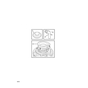 Garbage Disposer Diagram and Parts List for 58770413410  Kenmore Trash Compactor