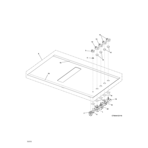 Part Location Diagram of 5304485472 Frigidaire KNOB
