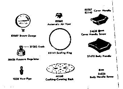 Part Location Diagram of 1058 Kenmore Vent pipe