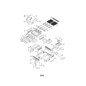 Part Location Diagram of 670B-006 Kenmore Main Burner