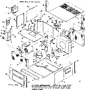 Part Location Diagram of 8000-277 Kenmore Compressor