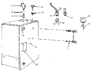 Part Location Diagram of 146-07-003 Kenmore Nipple