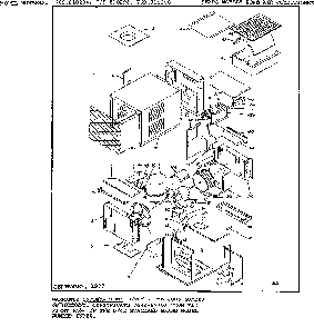 Part Location Diagram of 8552-65 Kenmore Capacitor
