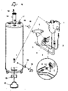Part Location Diagram of AP-7492-T Kenmore Orifice