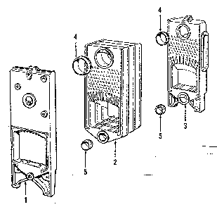 Boiler sections Diagram and Parts List for 229163  Kenmore Water Heater