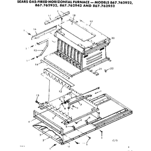 Part Location Diagram of 60-7421 Maytag DISCONTINUED