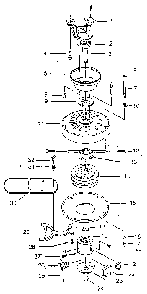 Part Location Diagram of 8-0006 Kenmore Lower housing