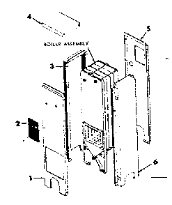Flush jacket parts Diagram and Parts List for 229138  Kenmore Water Heater