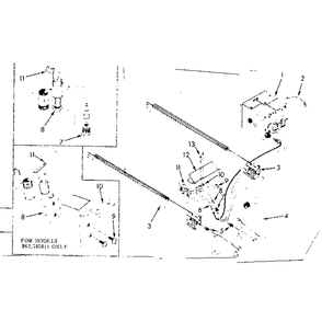 Burner & Manifold Asm Diagram and Parts List for 867765831  Kenmore Furnace