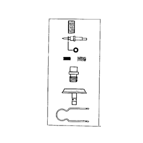 Stove Parts Diagram and Parts List for 20172431  Kenmore Range