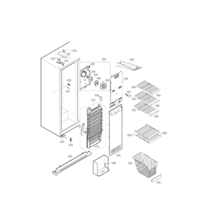 Part Location Diagram of 4779JA3001E Whirlpool Adjust Leg Assembly