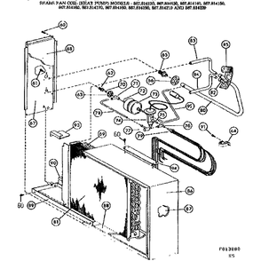 Functional Replacement Parts/814170 Diagram and Parts List for 867814080  Kenmore Air Conditioner