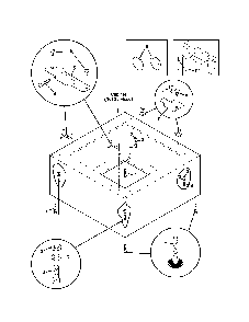 Replacement parts Diagram and Parts List for 46062  Kenmore Laundry Accessories
