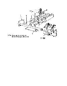 Natural gas buner and manifold Diagram and Parts List for 229965540  Kenmore Water Heater
