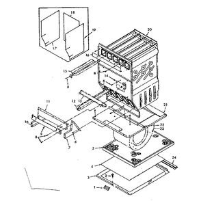 Part Location Diagram of 00600400 Bosch BURNER RING