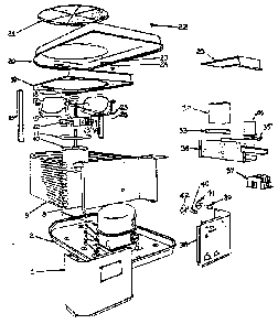 Functional replacement parts Diagram and Parts List for 769813611  Kenmore Air Conditioner