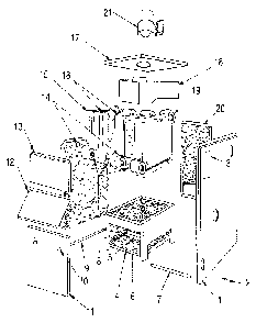 Jacket - section and base Diagram and Parts List for 22996463  Kenmore Water Heater